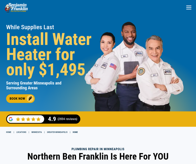 Benjamin Franklin Plumbing of Greater Minneapolis