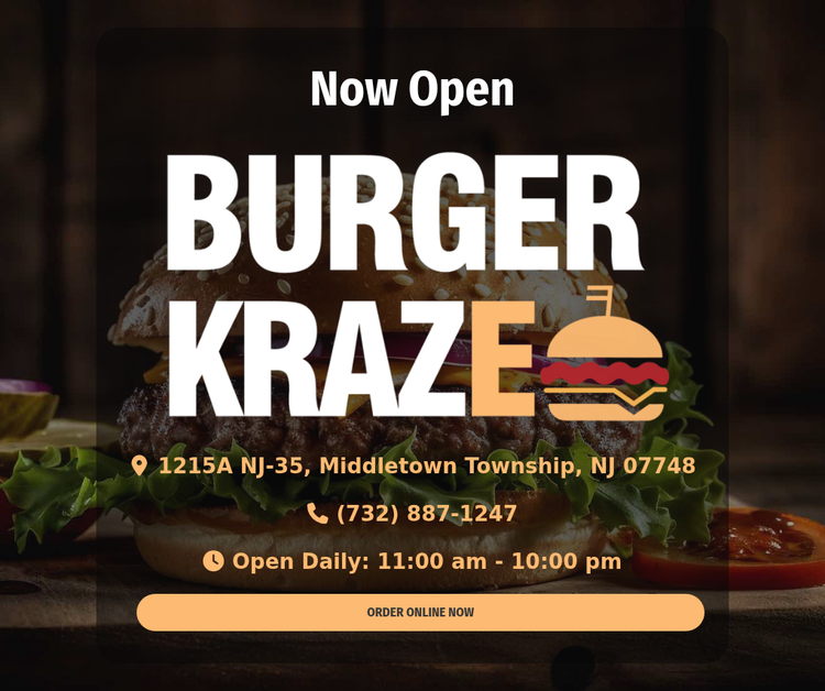 Hamburger restaurant in Middletown, New Jersey