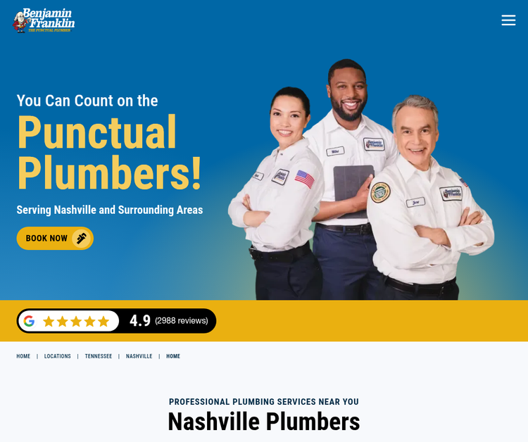 Benjamin Franklin Plumbing of Nashville