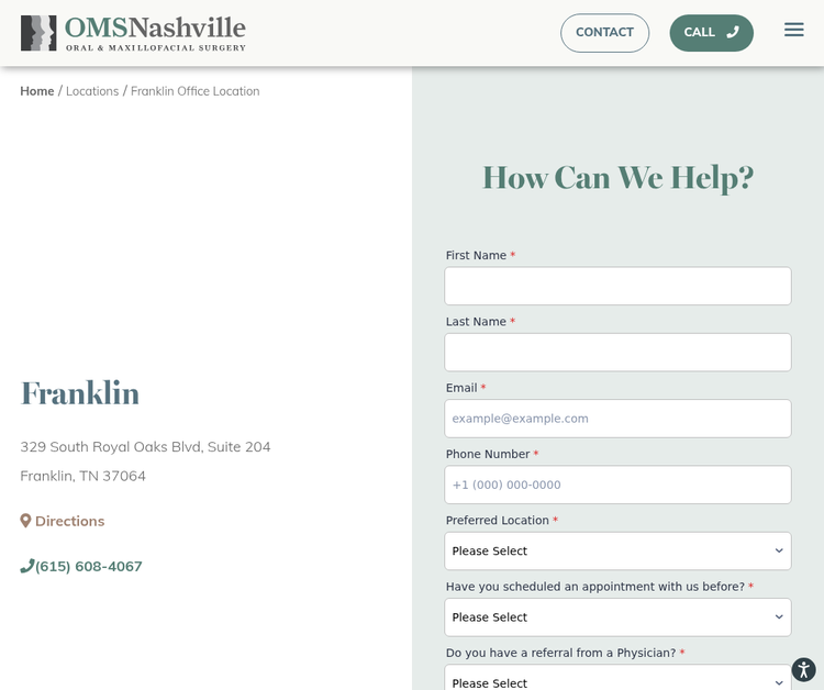 OMS Nashville Oral and Maxillofacial Surgery