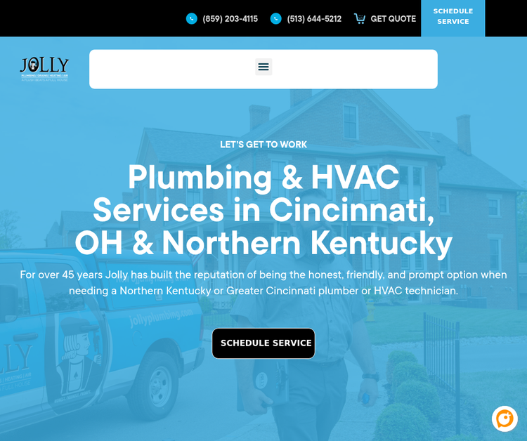 Jolly Plumbing, Drains, Heating, and Air