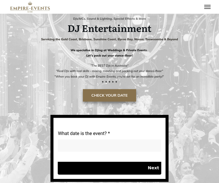 Empire Events DJ Hire