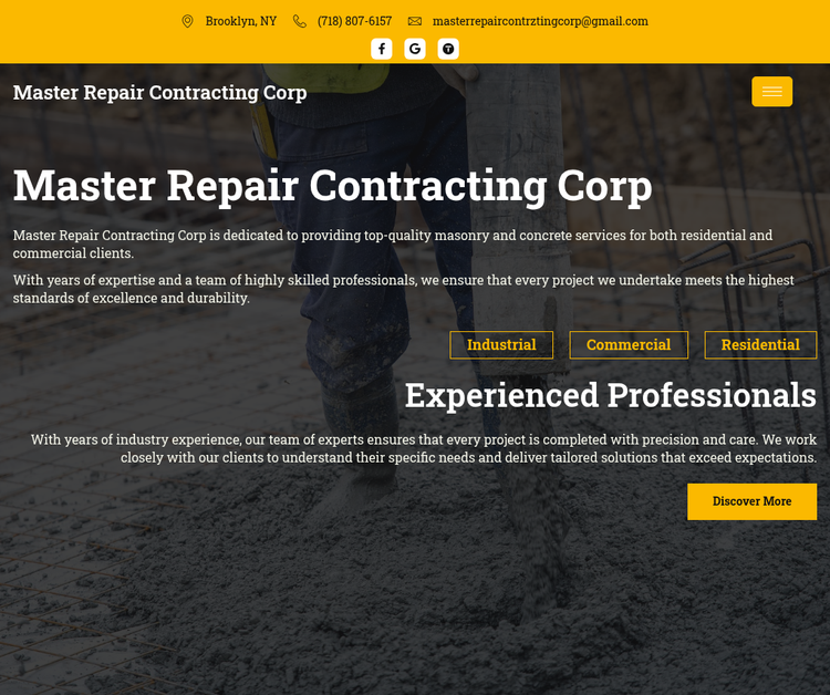 Master Repair Contracting Corp