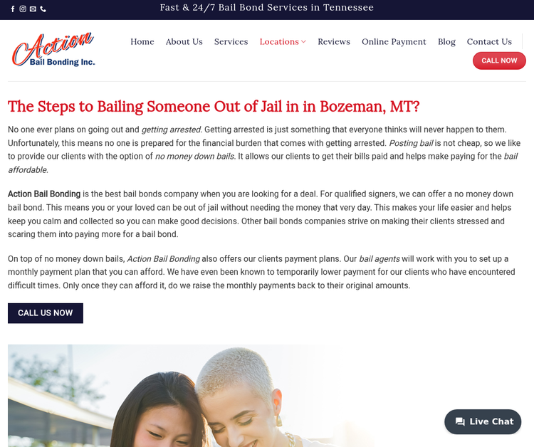 Action Bail Bonding Montana