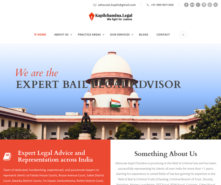 Advocate Kapil Chandna | Best Bail & Criminal Law Firm In Delhi India