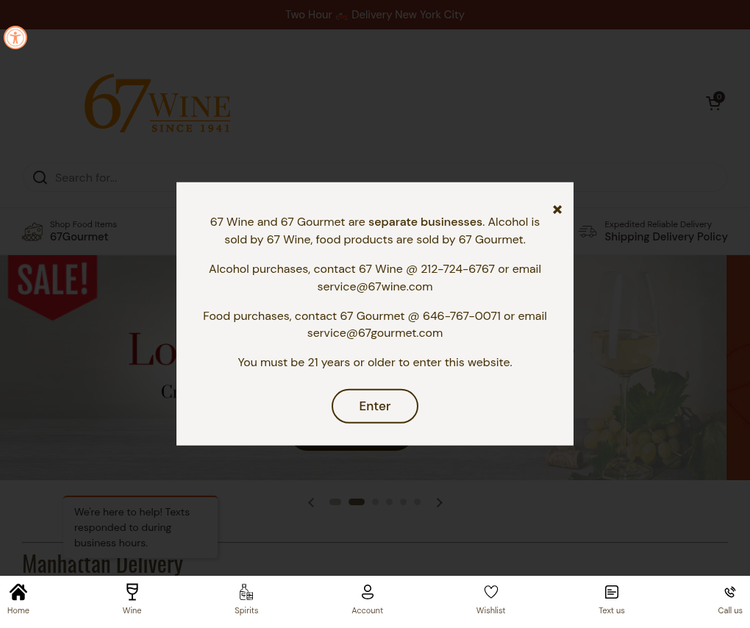 67 Wine 