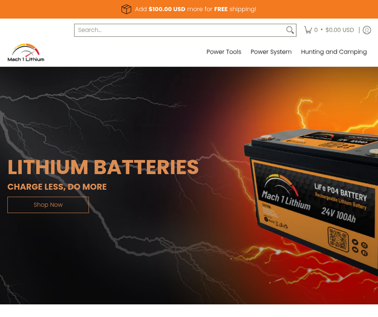 Mach 1 Lithium