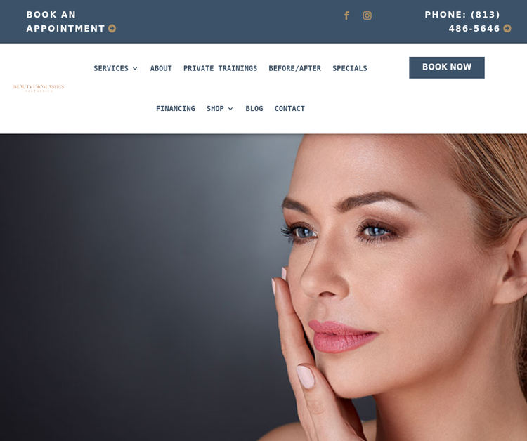 Discover Radiance at Beauty from Ashes Aesthetics Med Spa