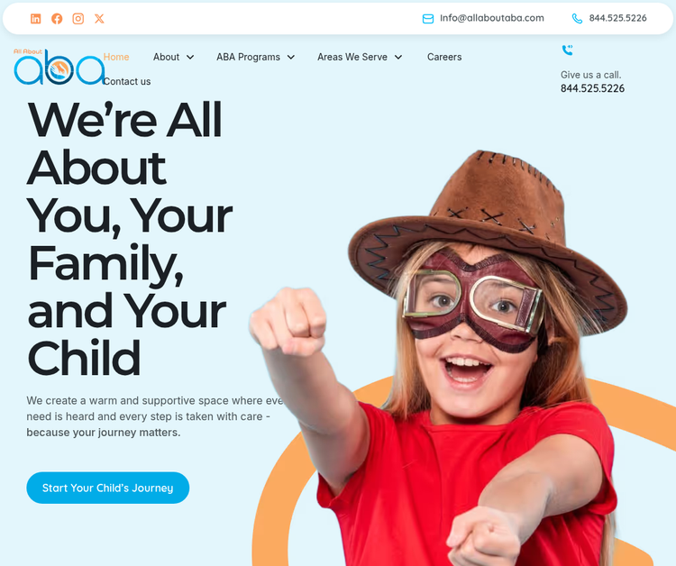  All About ABA - Specialized, Play-Based Therapy Programs
