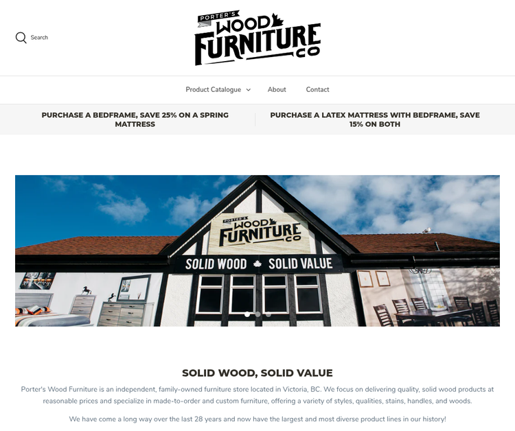 Porter’s Wood Furniture