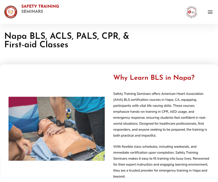 Safety Training Seminars