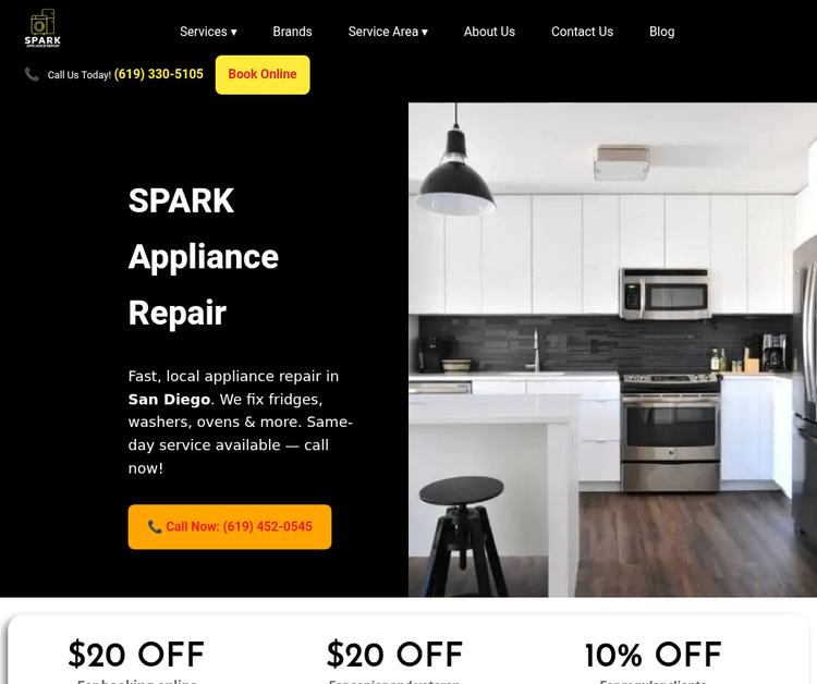 Spark Appliance Repair