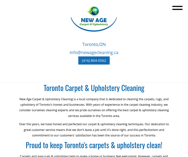 New Age Carpet & Upholstery Cleaning