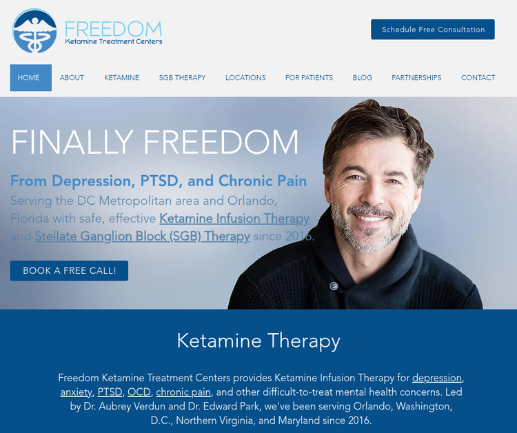 Freedom Ketamine Treatment Centers
