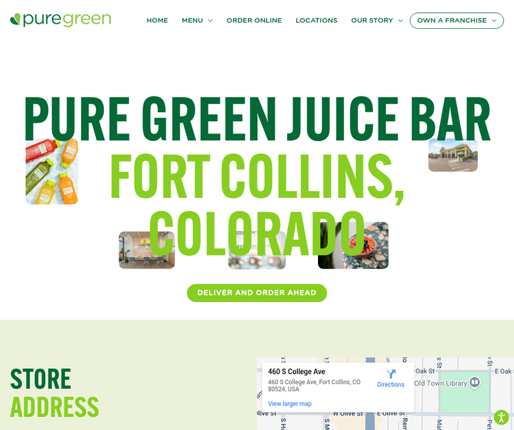 Pure Green - Juice Bar Fort Collins