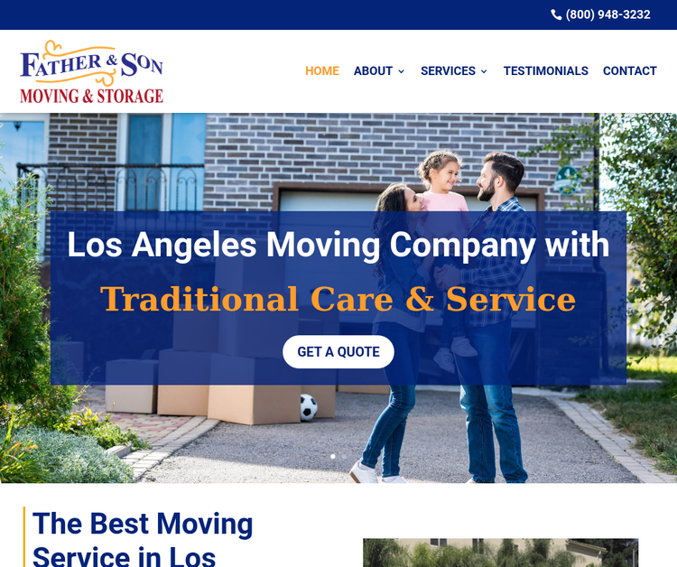 Father & Son Moving & Storage