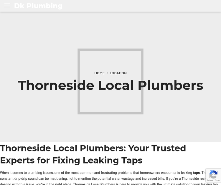 Leaking hot water in Thorneside