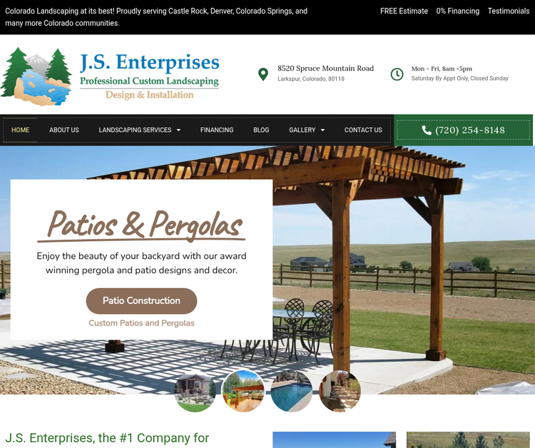 JS Enterprises Professional Custom Landscaping