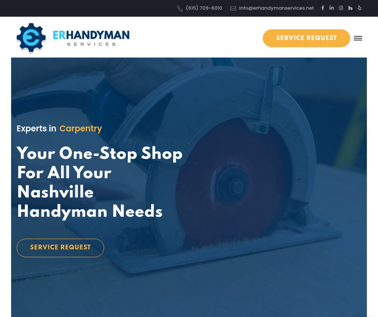 ER Handyman Services Offers Comprehensive Handyman Solutions