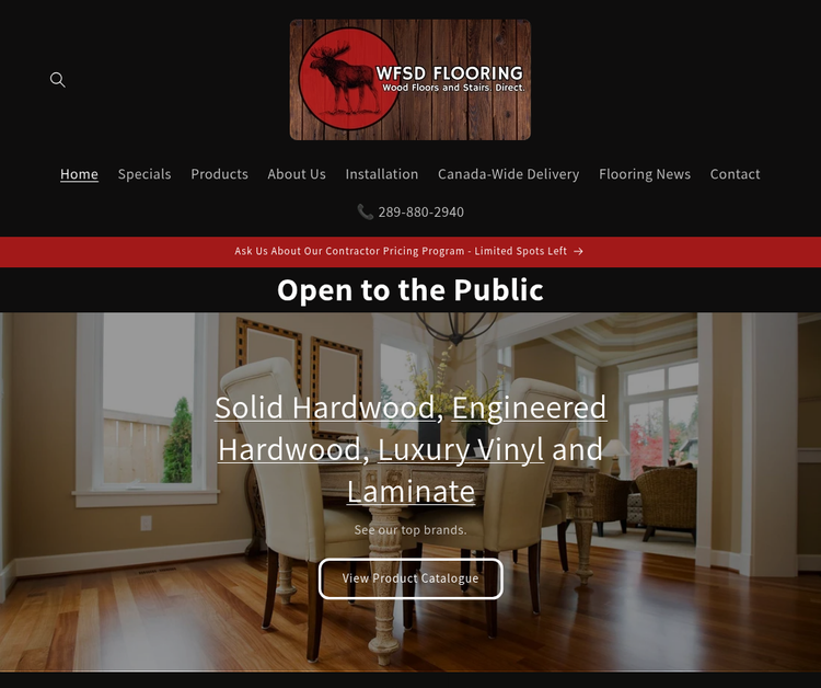 Wood Floors and Stairs Direct - Canada's Largest Hardwood Flooring Store