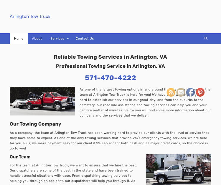 Arlington Tow Truck for top-tier towing services 