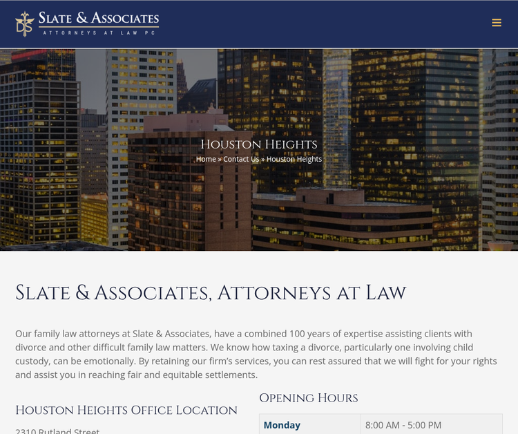 Slate & Associates, Attorneys at Law
