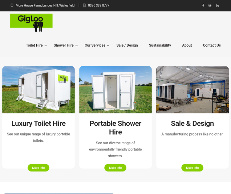 Gigloo - Luxury Toilet for Hire