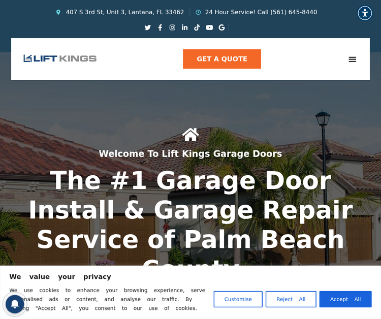 Lift Kings Garage Doors - Lantana