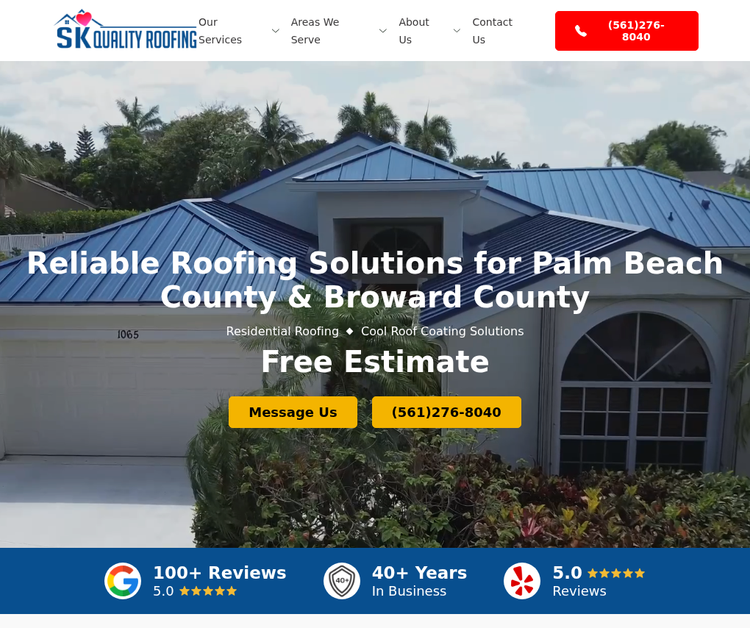 Roofing Contractor in Delray Beach, Florida