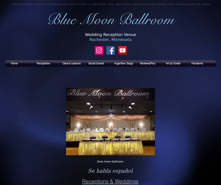 Rochester's Premier Wedding Reception & Dance Studio