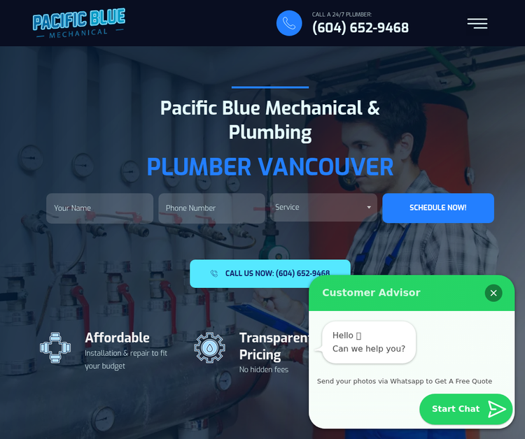 Pacific Blue Mechanical & Plumbing