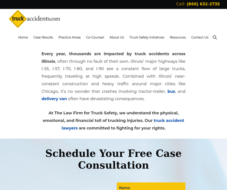  The Law Firm for Truck Safety - Chicago