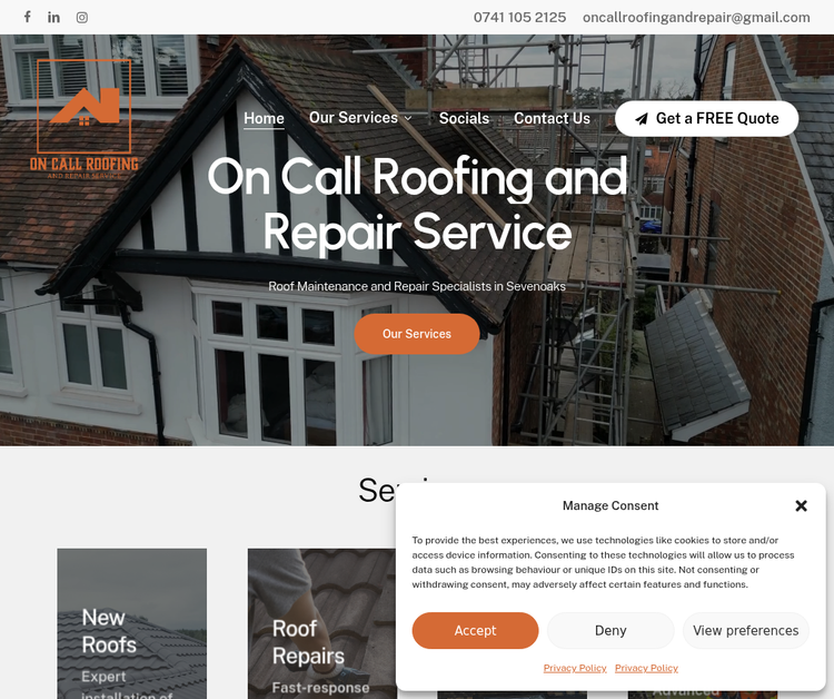 On Call Roofing and Repair Service