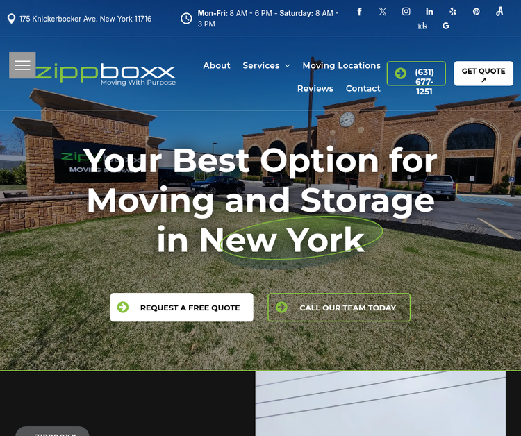 Zippboxx Moving and Storage