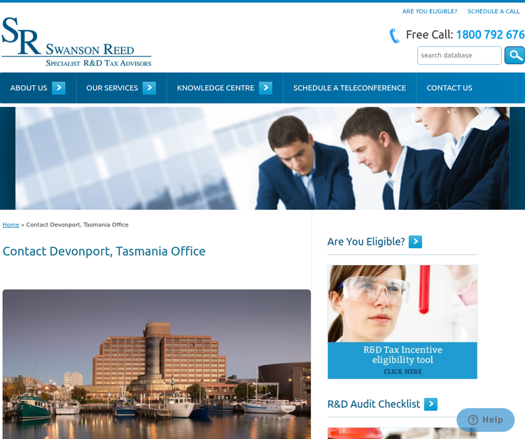 Tax consultant in Devonport