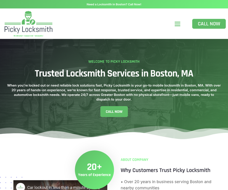 Trusted Mobile Locksmith Services in Boston, MA