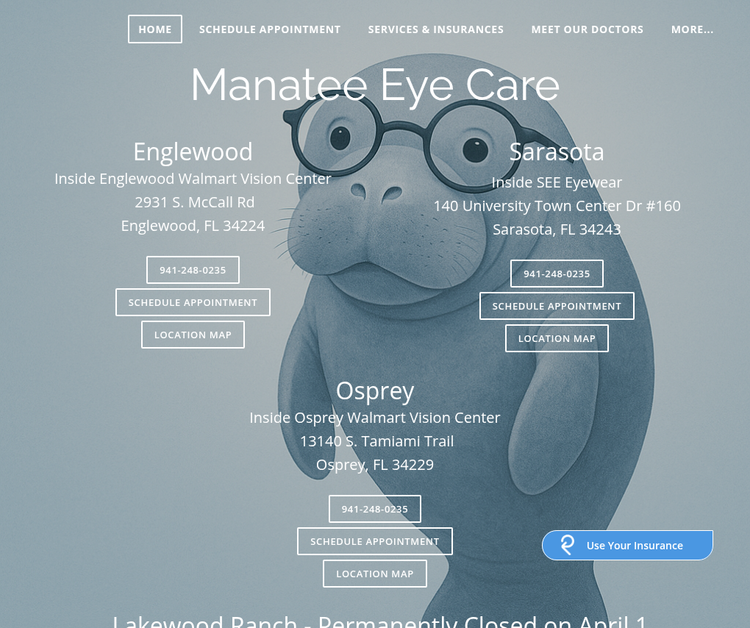Manatee Eye Care Comprehensive Eye Examinations Florida