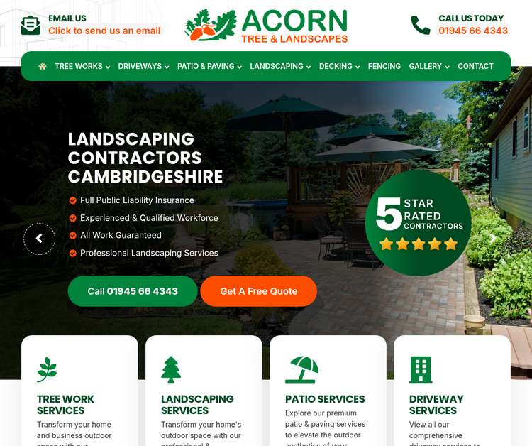 Acorn Landscapers & Tree Services Ltd