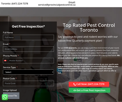 Provincial Pest Control
