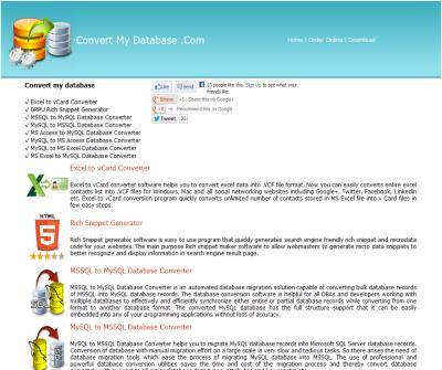 convert microsoft access