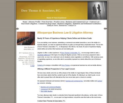 Dave Thomas & Associates, P.C.