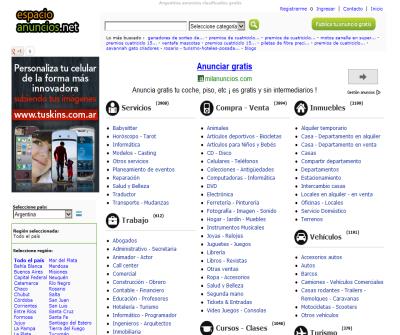 Espacio Anuncios Gratis - Anuncie gratis, sin costos ni comisiones.